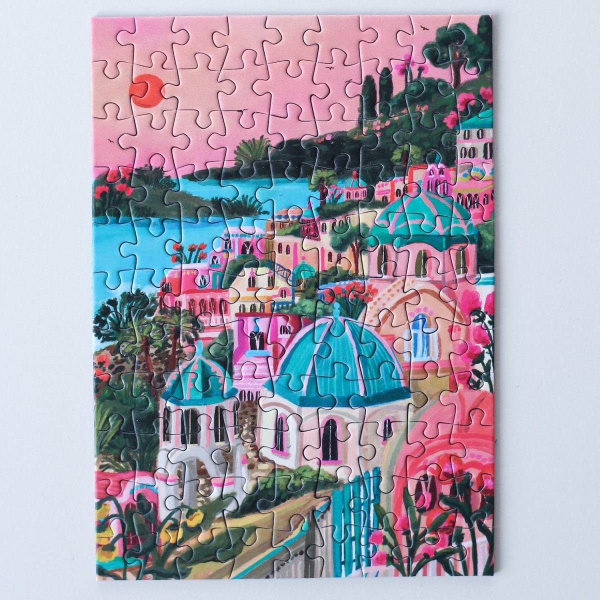 Piecely Santorini Sun Minipuzzle, 99 Teile