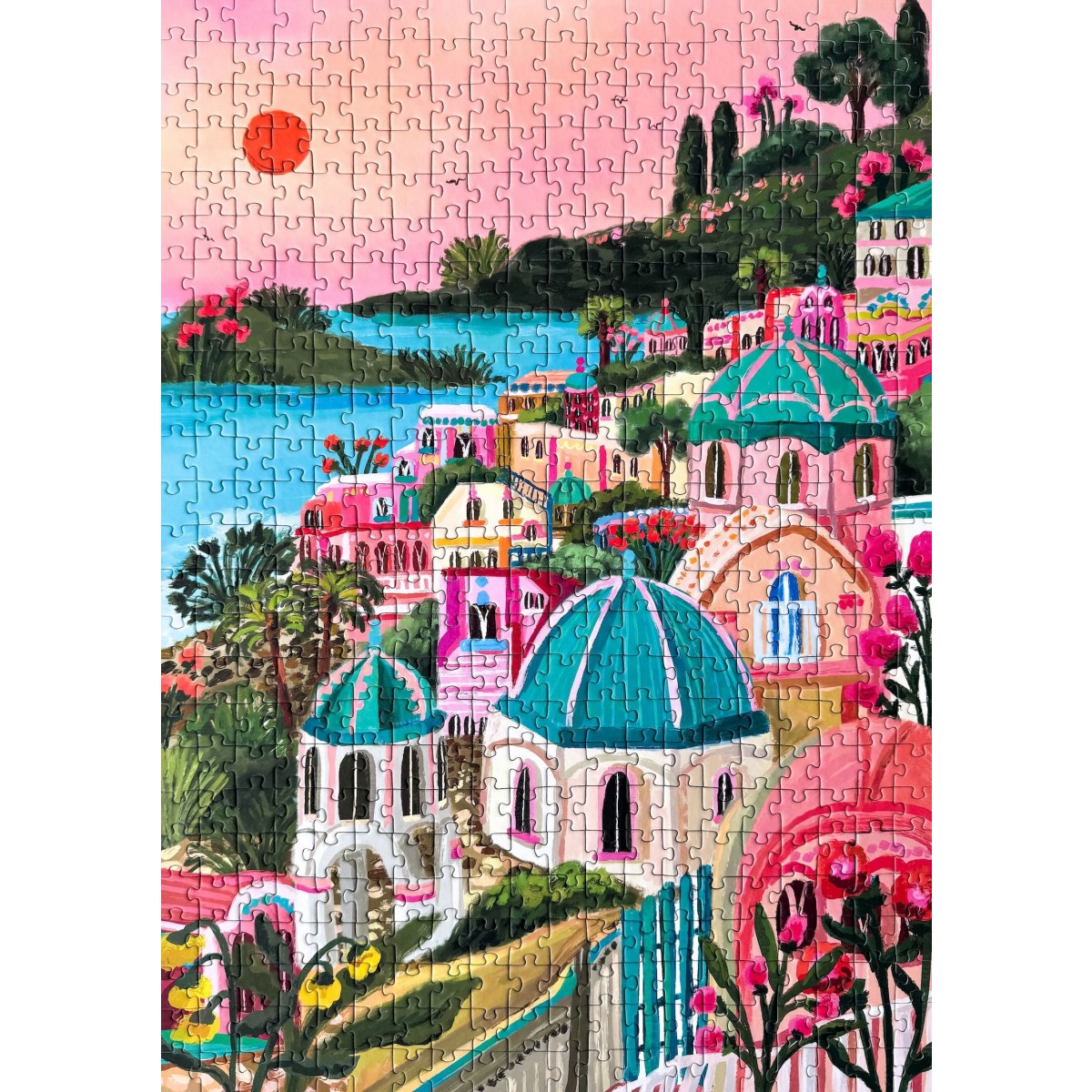 Piecely Santorini Sun Puzzle, 500 Teile