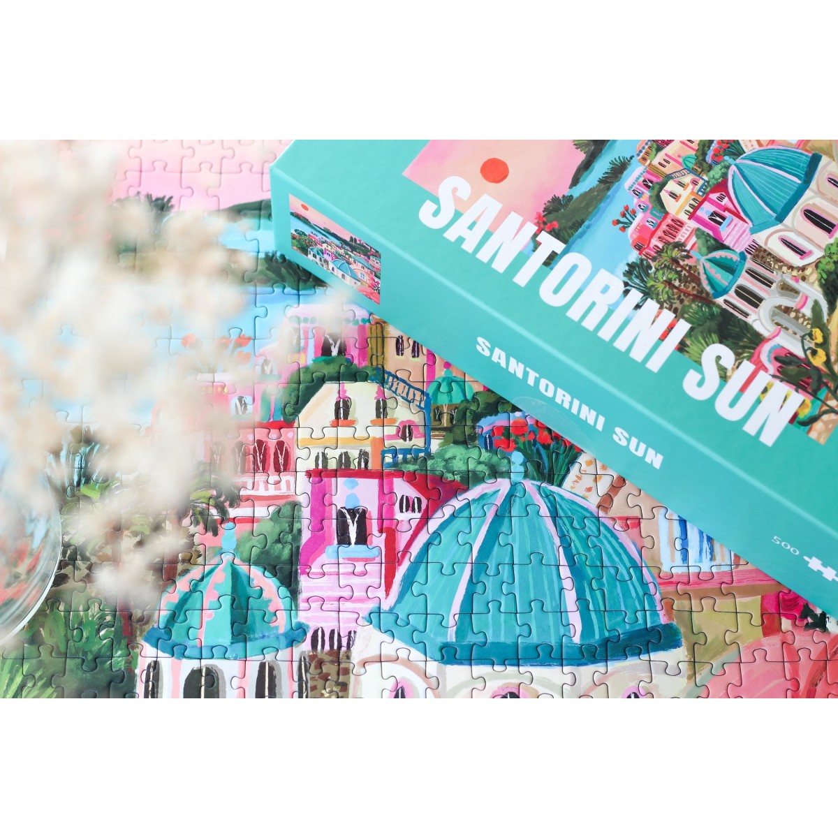 Piecely Santorini Sun Puzzle, 500 Teile