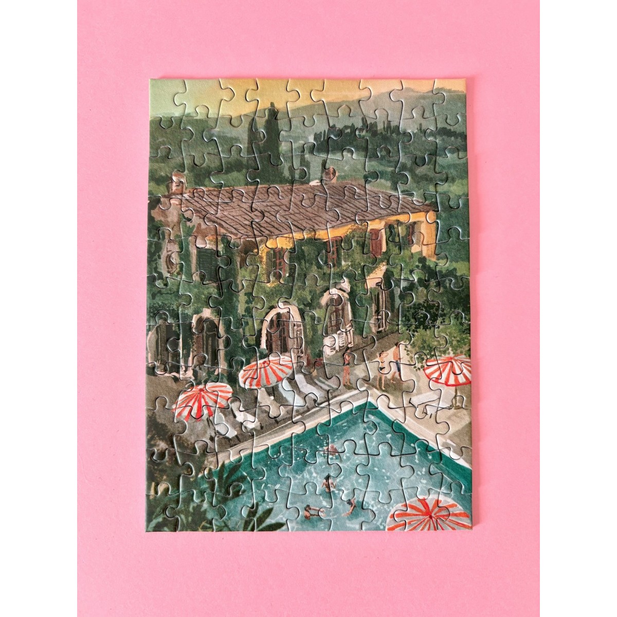 Piecely Secret Villa Minipuzzle, 99 Teile