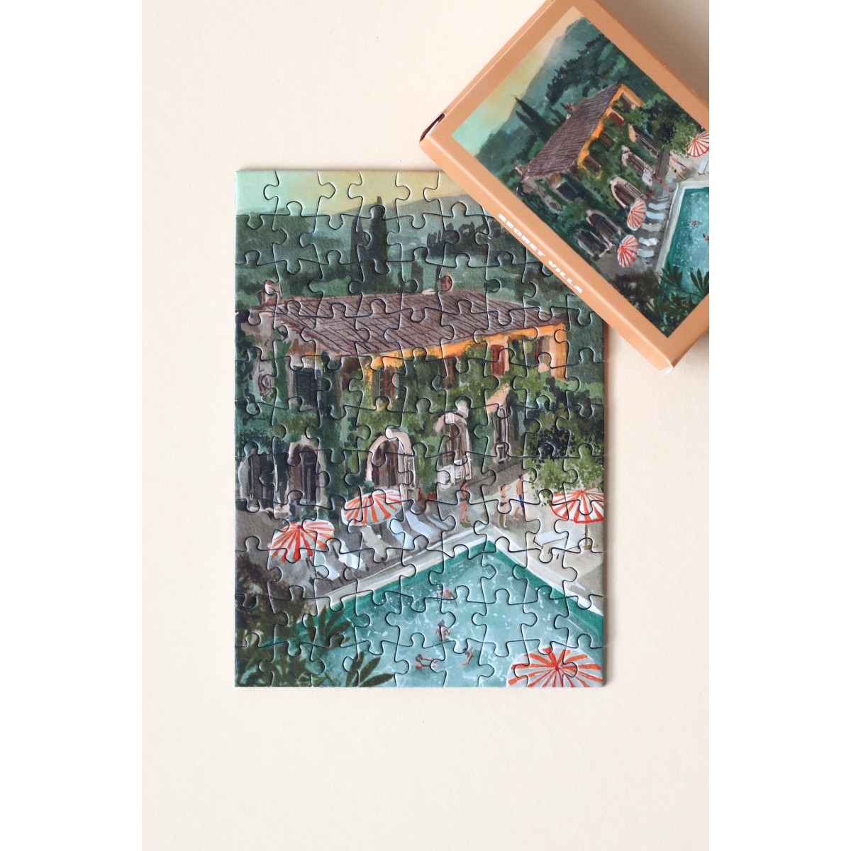 Piecely Secret Villa Minipuzzle, 99 Teile