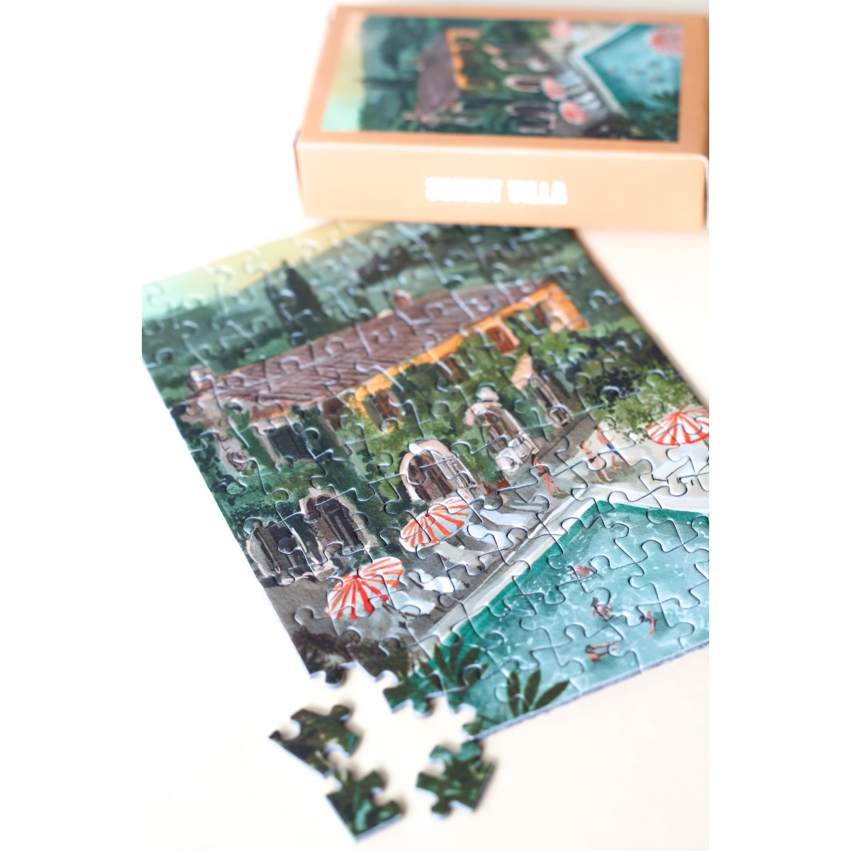 Piecely Secret Villa Minipuzzle, 99 Teile