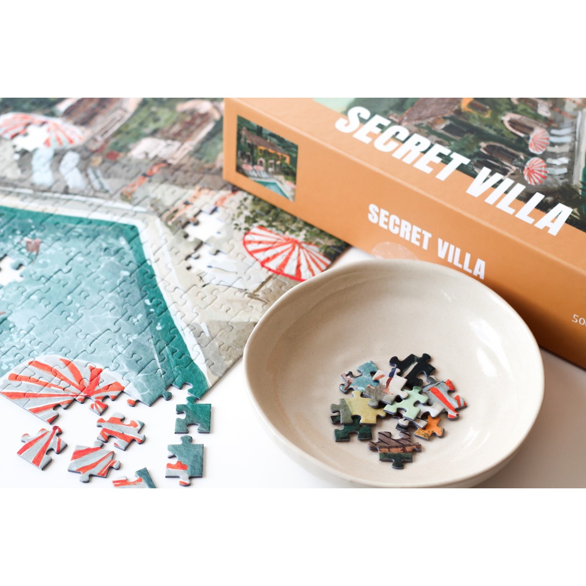 Piecely Secret Villa Puzzle, 500 Teile