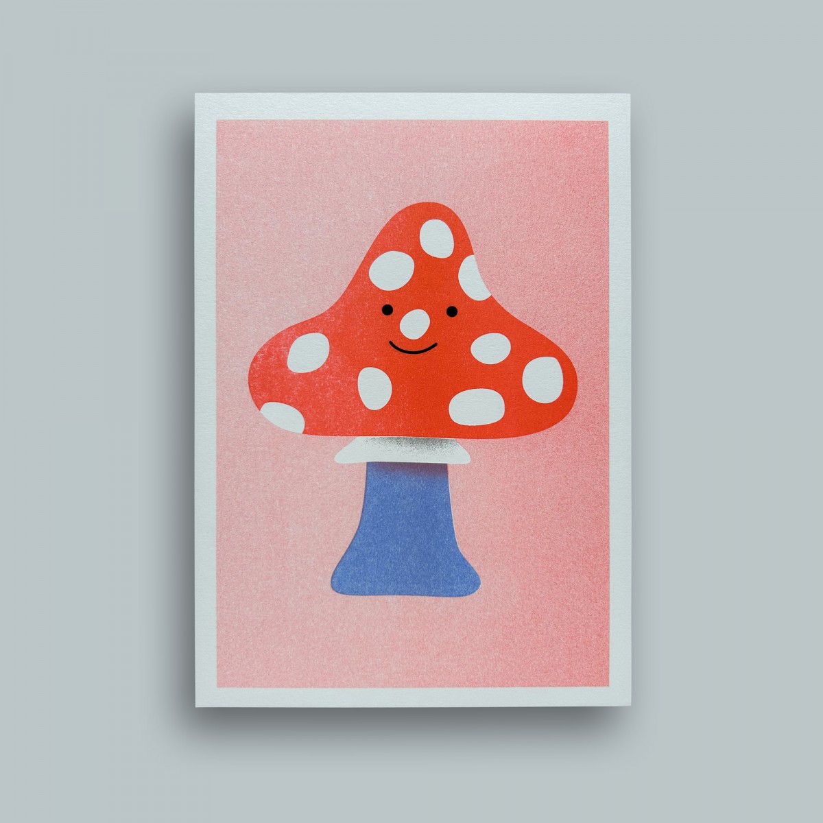 Fliegenpilz – A5 Riso Print – stefanizen