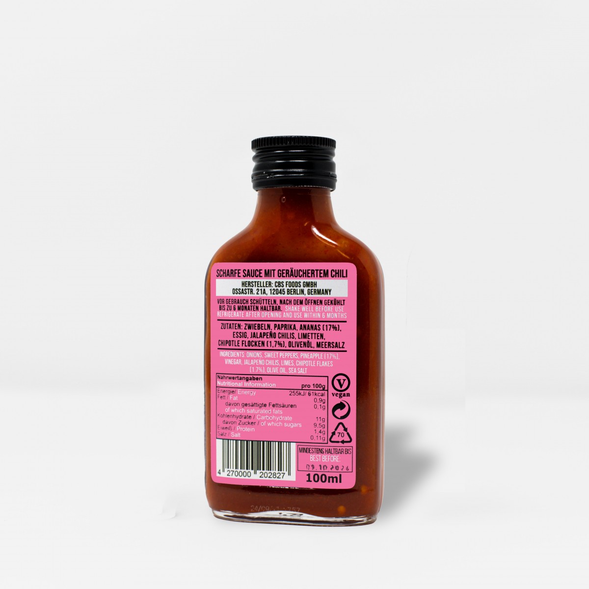 Yubitsume Hot Sauce – Rauchige Chipotle Hot Sauce - Heldbergs Games