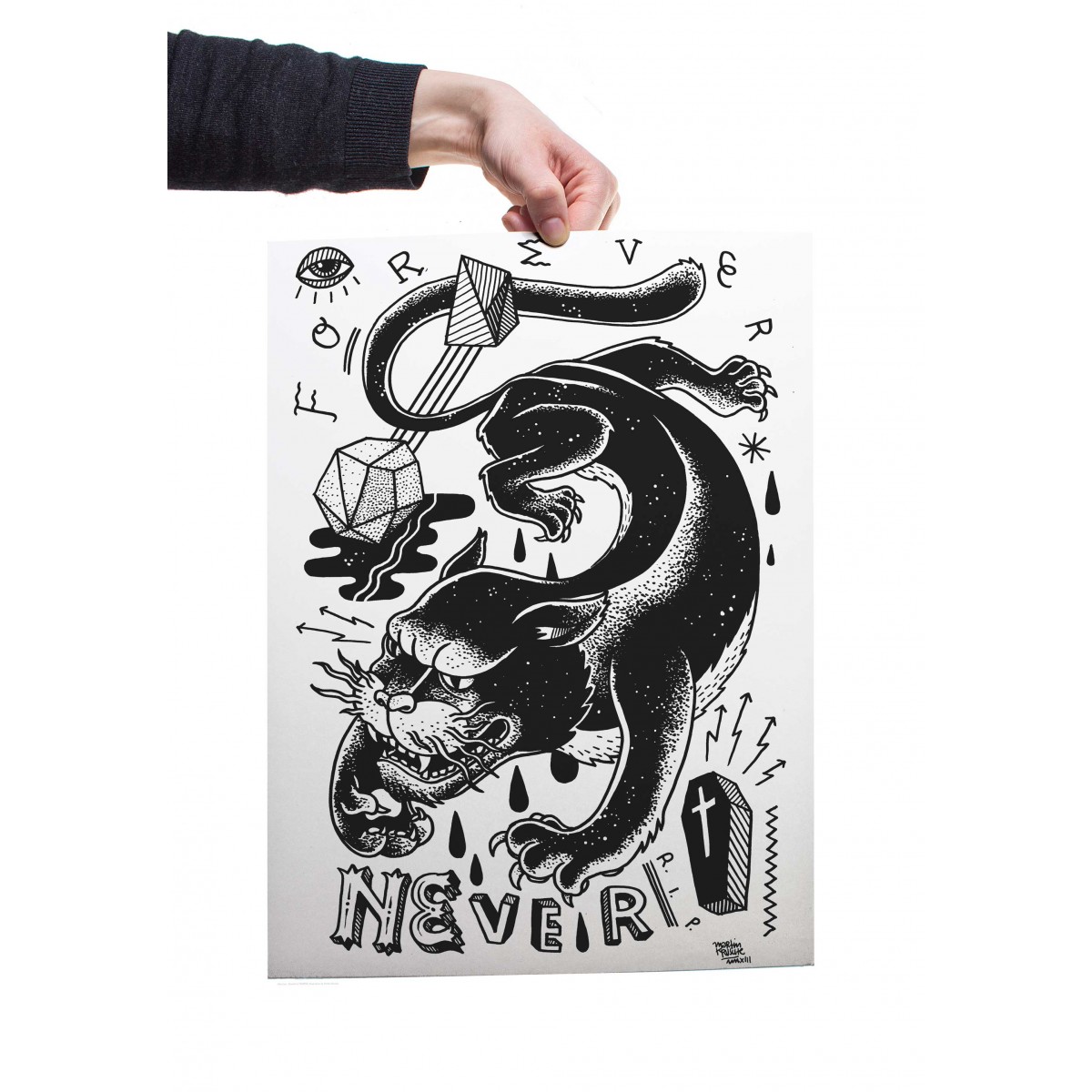 Poster »Black Panther« 50x70cm