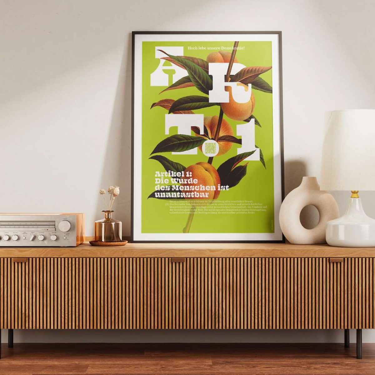 Grundrechte-Poster, Art. 1 Grundrechte-Poster, Art. 1