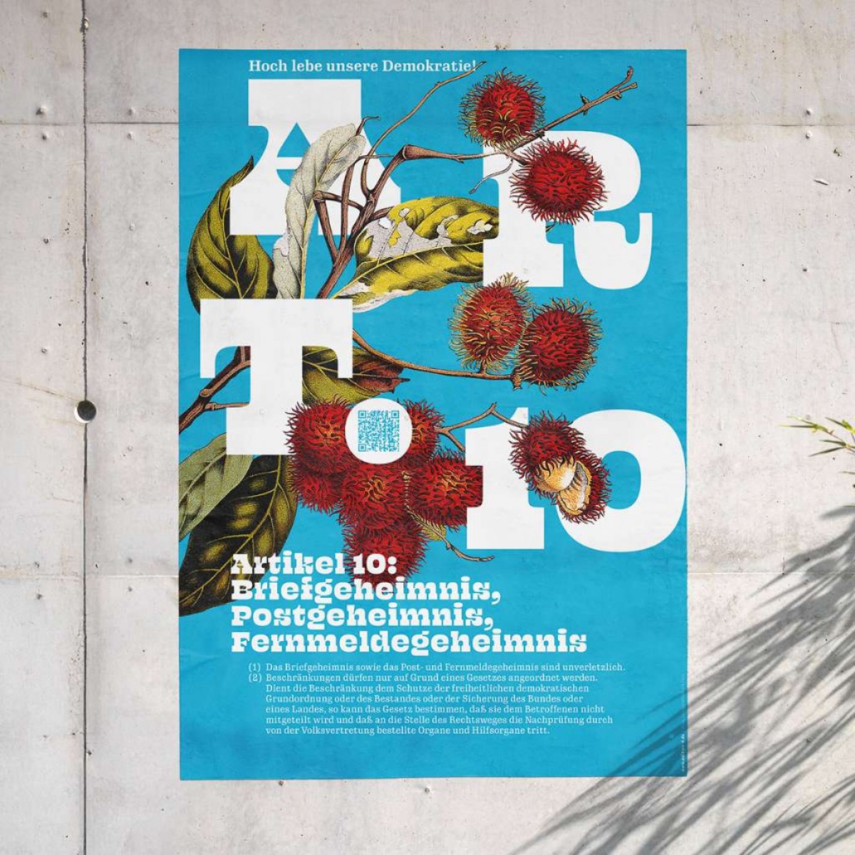 Grundrechte-Poster, Art. 10 Grundrechte-Poster, Art. 10