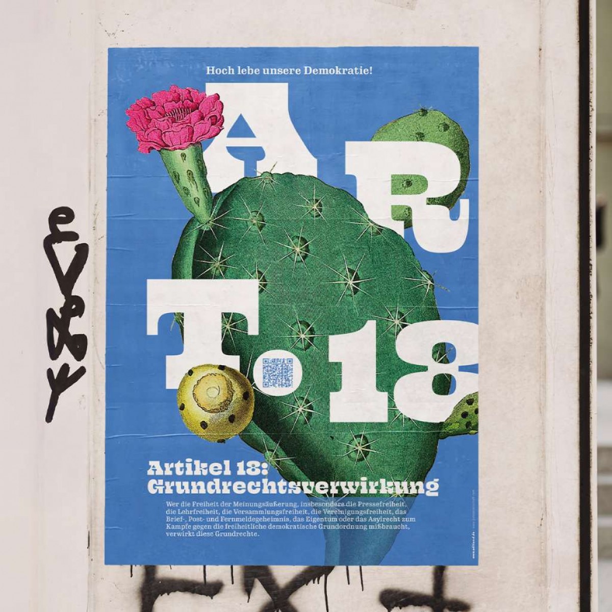 Grundrechte-Poster, Art. 18