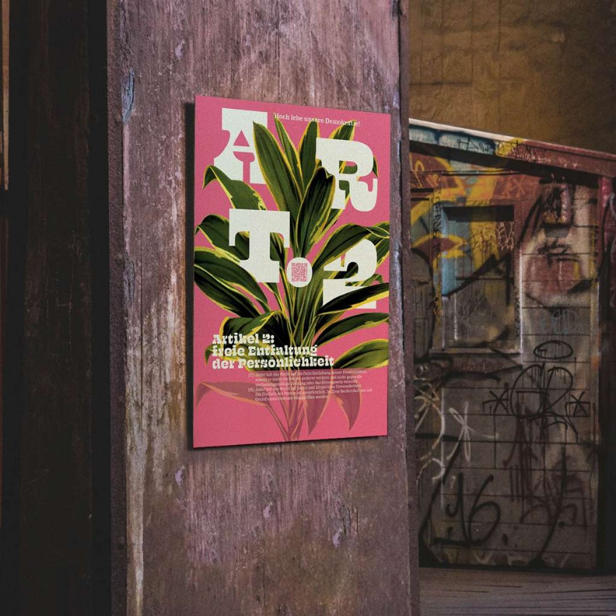 Grundrechte-Poster, Art. 2 Grundrechte-Poster, Art. 2