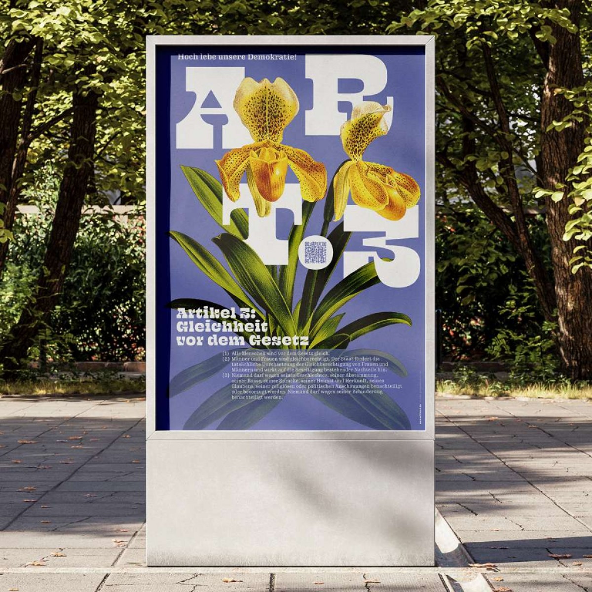 Grundrechte-Poster, Art. 3 Grundrechte-Poster, Art. 3