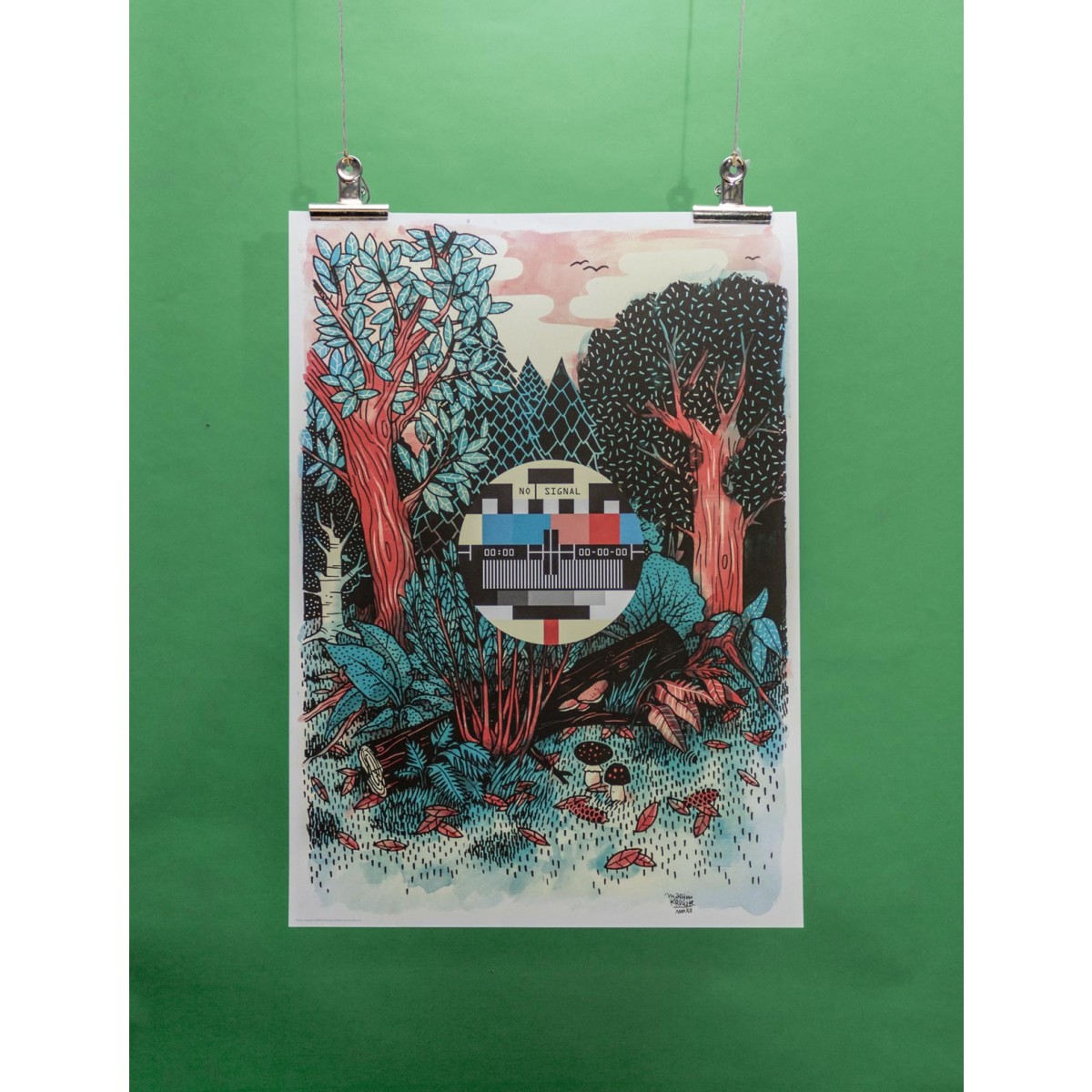Martin Krusche Poster »Forest« 50x70cm