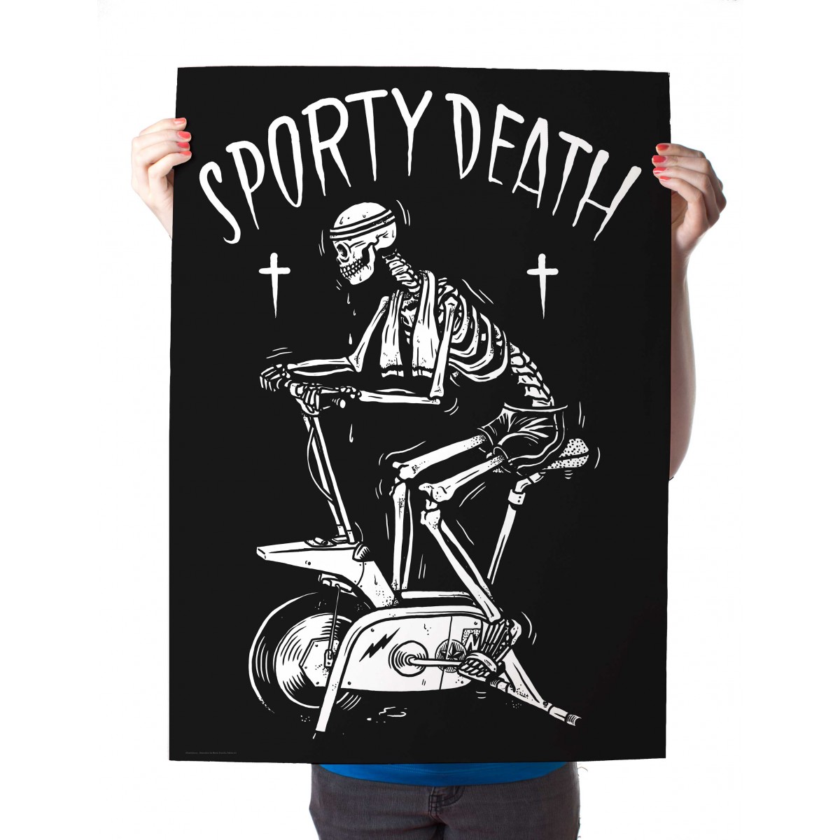 Martin Krusche – Poster »Sporty Death« 50x70cm