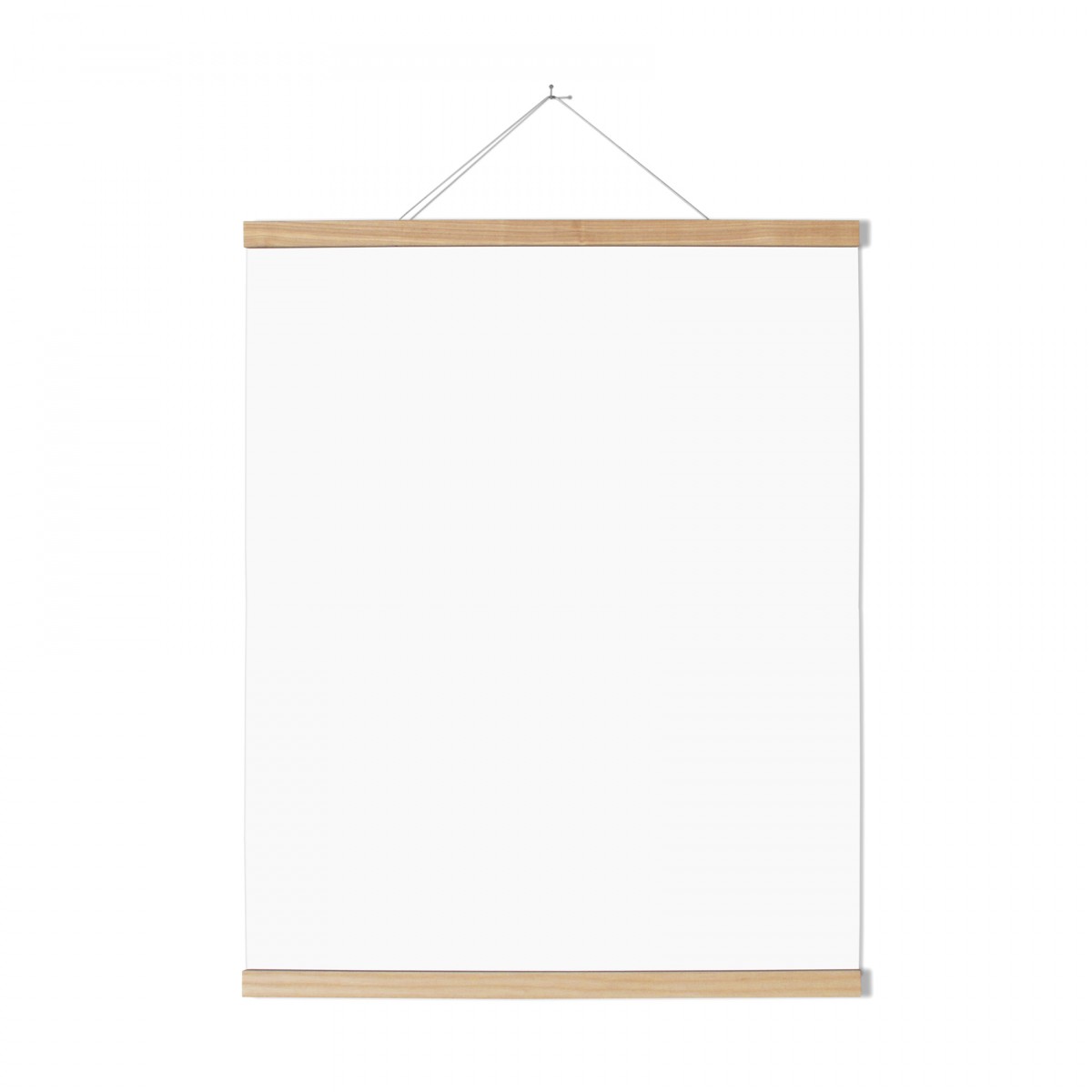 Magnetische Posterleiste Esche 60 cm