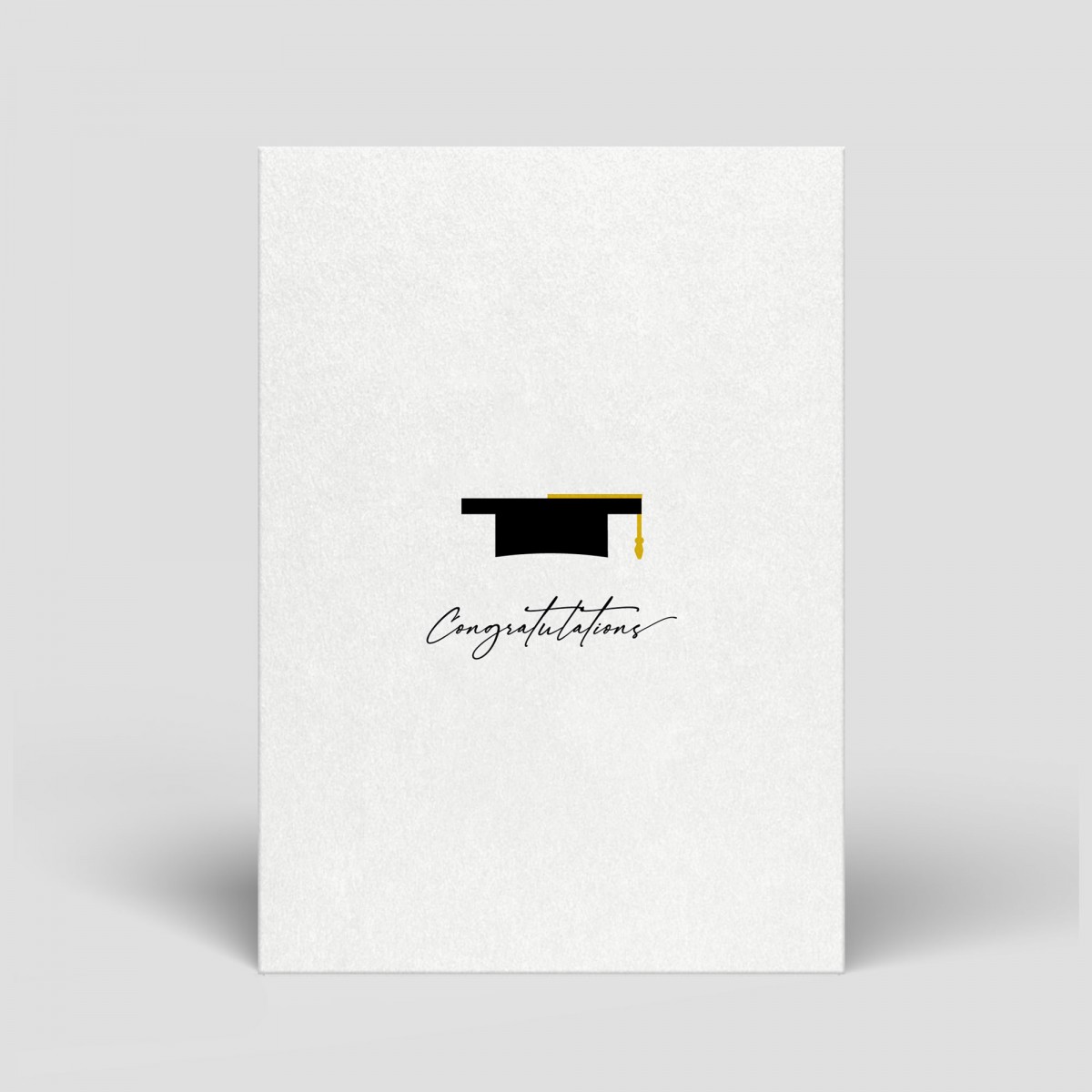 Postkarte - Abschluss-Mütze - Nr. 53 - Naturbedacht