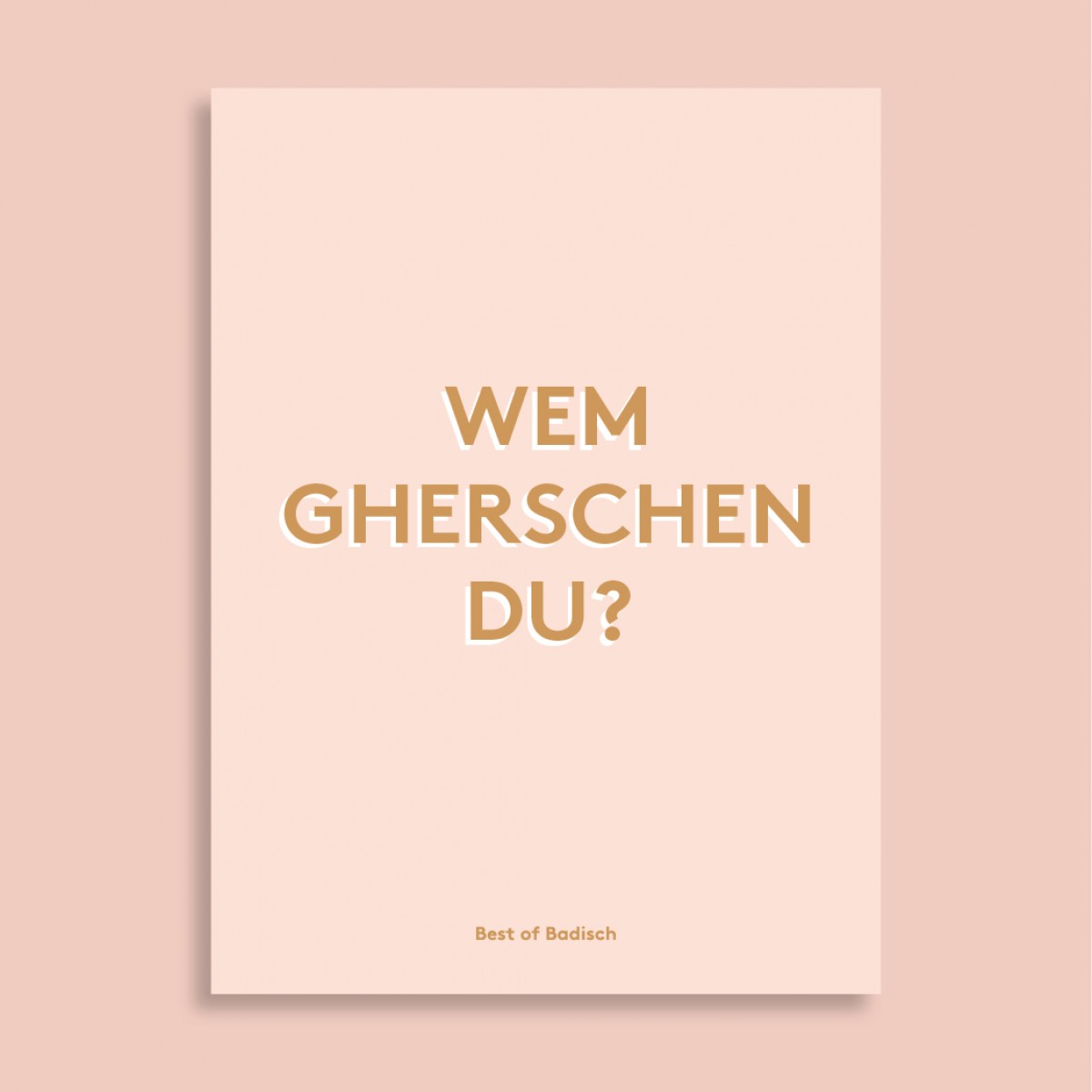 Family Tree Shop / Postkarten-Set / Best of Badisch