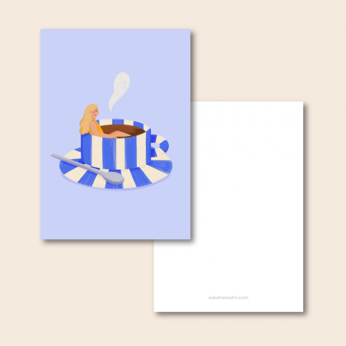 Drinks Postkarten / 6er Set A6 / Svea Hansohn Illustration