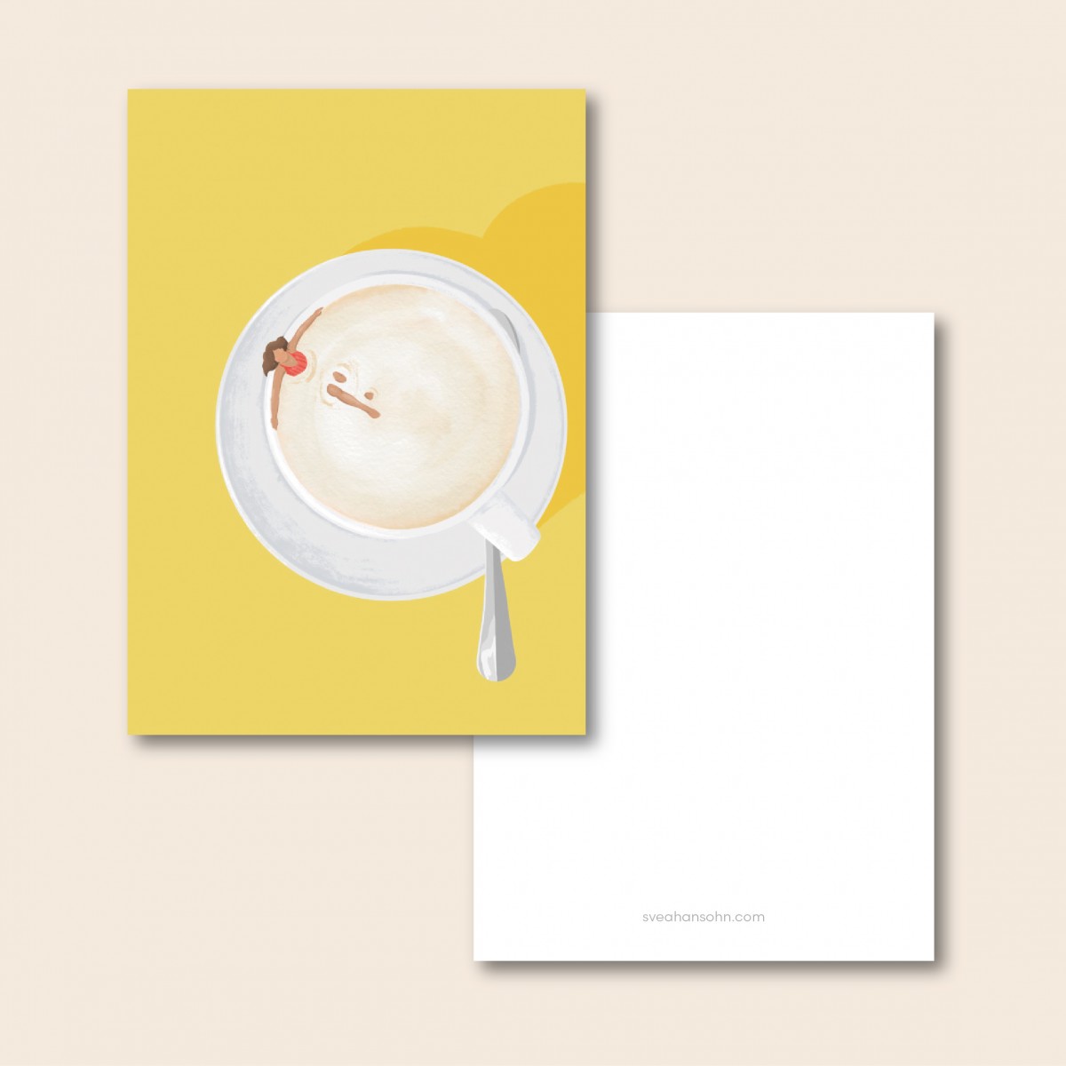 Drinks Postkarten / 6er Set A6 / Svea Hansohn Illustration