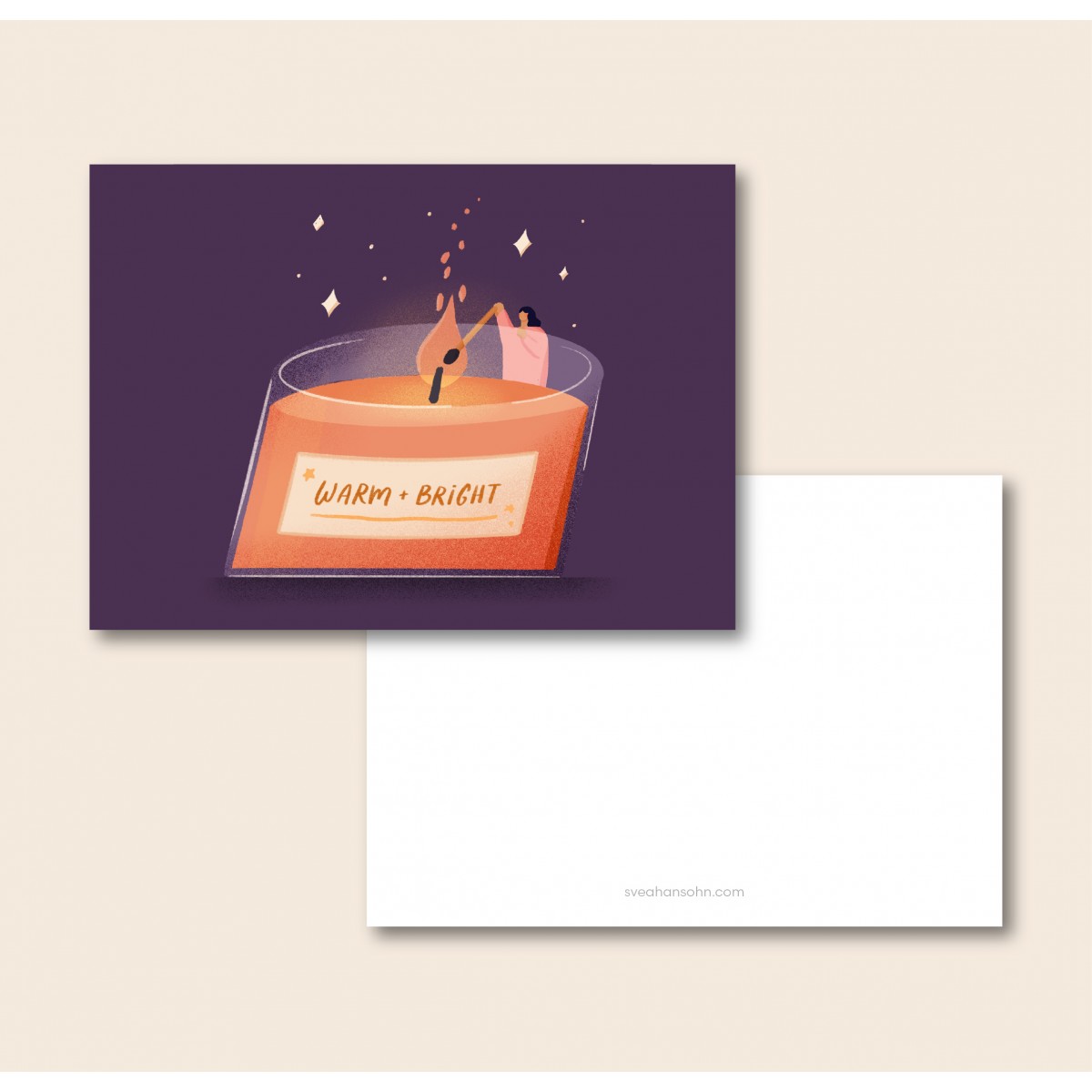 Coffee Postcards / 3er Set A6 Herbst Postkarten / 3er Set A6 / Svea Hansohn Illustration