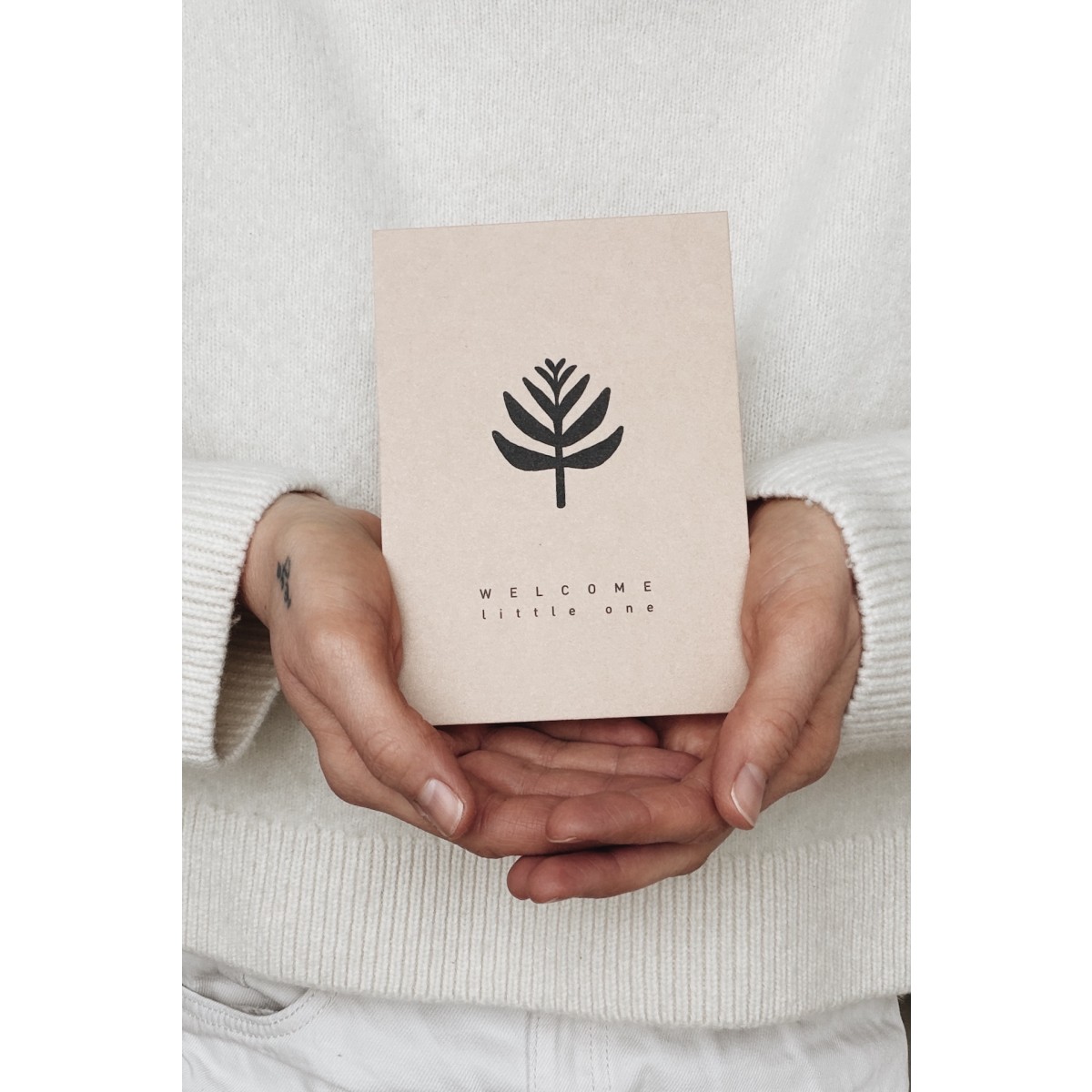 Postkarte - WELCOME LITTLE ONE / OAY.PAPER