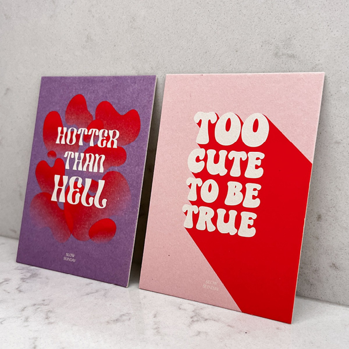 Too Cute To Be True | Grußkarte, Postkarte | Slow Sunday Studio