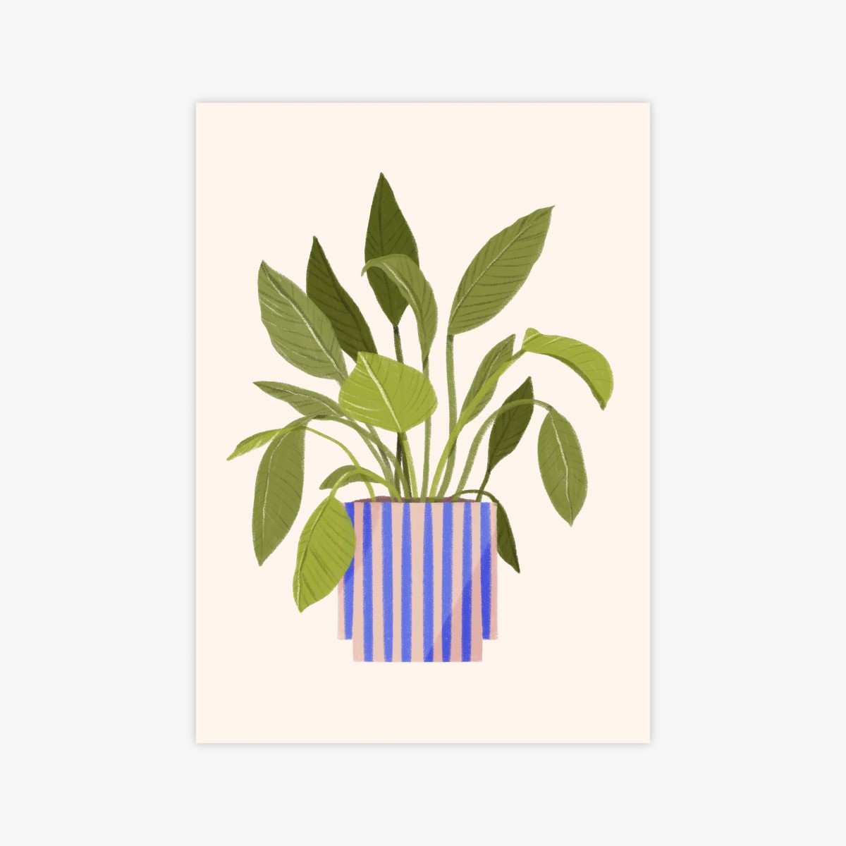 Topfpflanze / Print A4, A5 / Svea Hansohn Illustration