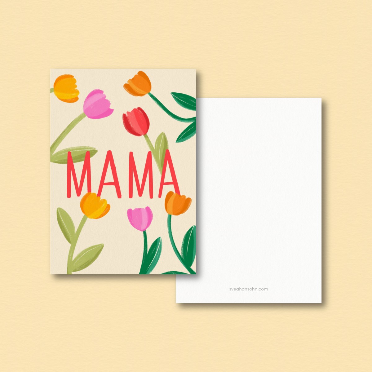 Mama / Postkarte A6 / Svea Hansohn Illustration