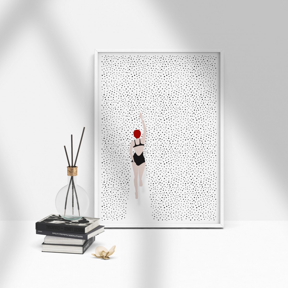 Amy & Kurt Berlin A3 Artprint "Punktschwimmer"