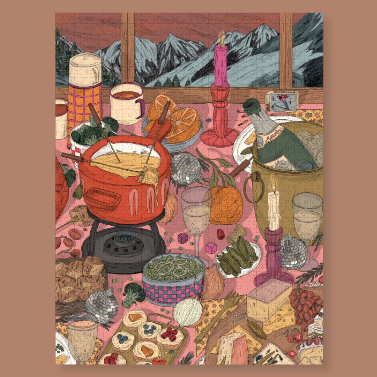 Puzzle-Adventskalender (1000 Teile)