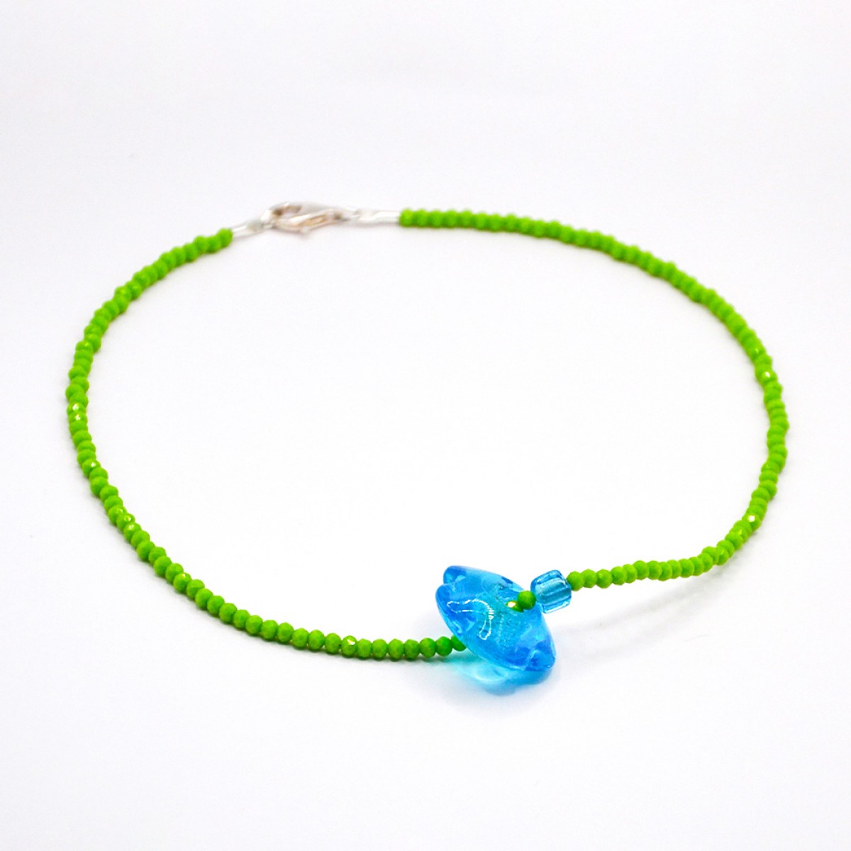 »Crystal Blue« - Kette von pinapina