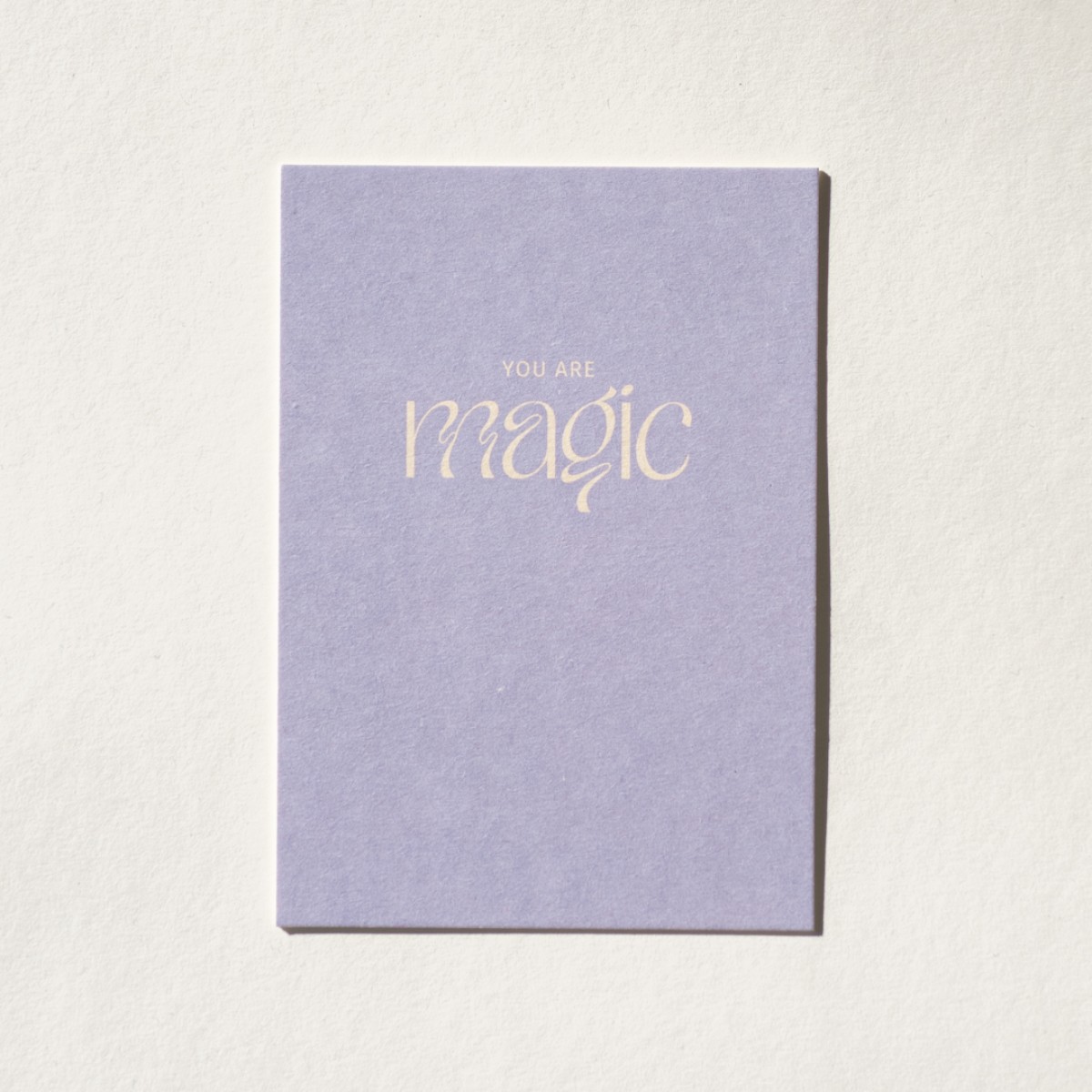 You are magic. Postkarte mit Briefumschlag. Von REYOUNITE