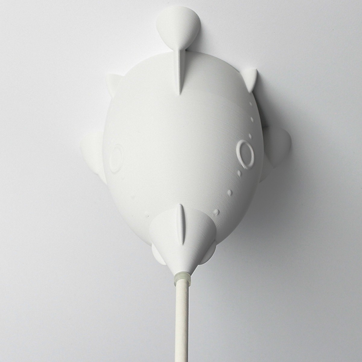 canopie® - Lampenbaldachin – Rakete Gipsweiß