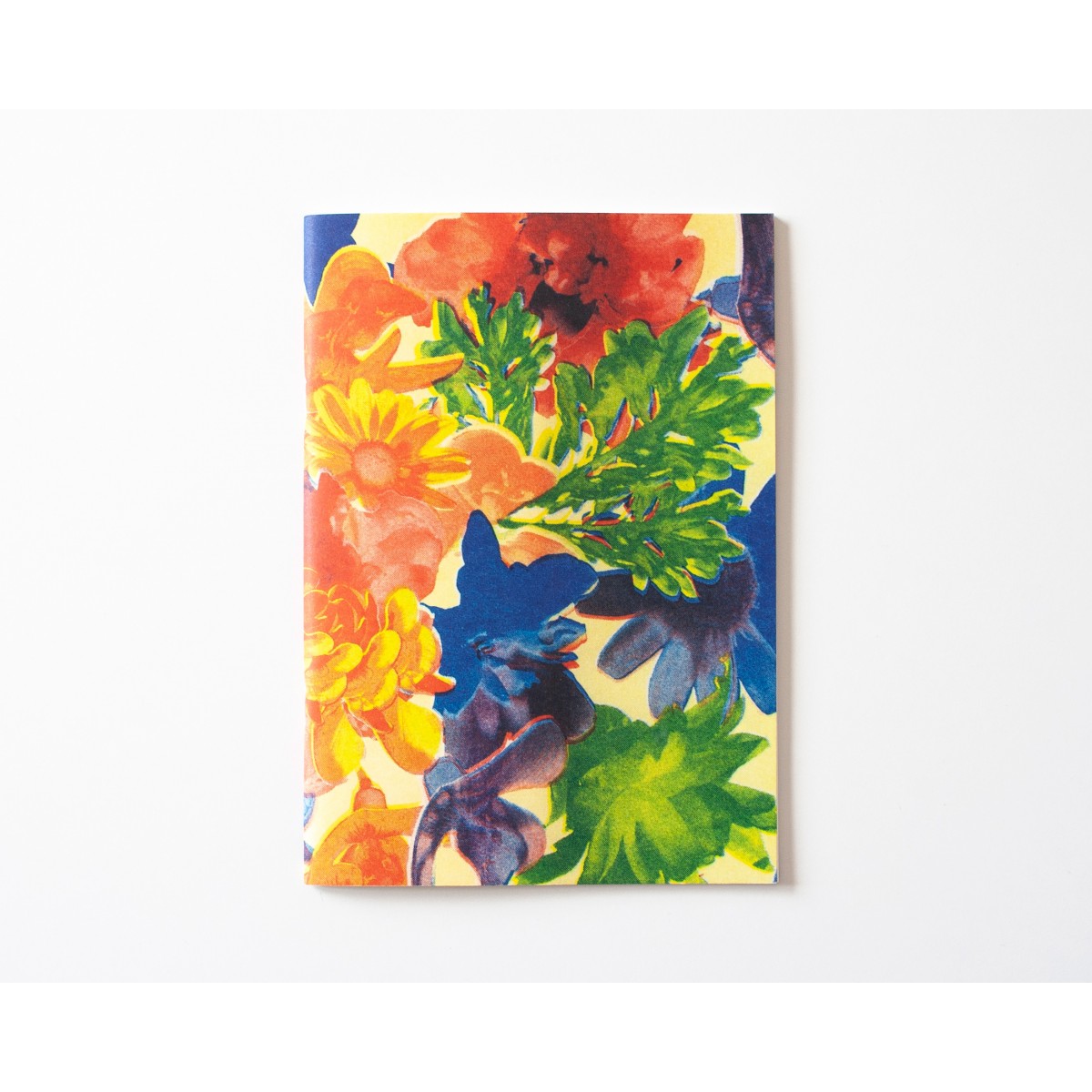 Notizheft A5 Riso flowers // Papaya paper products