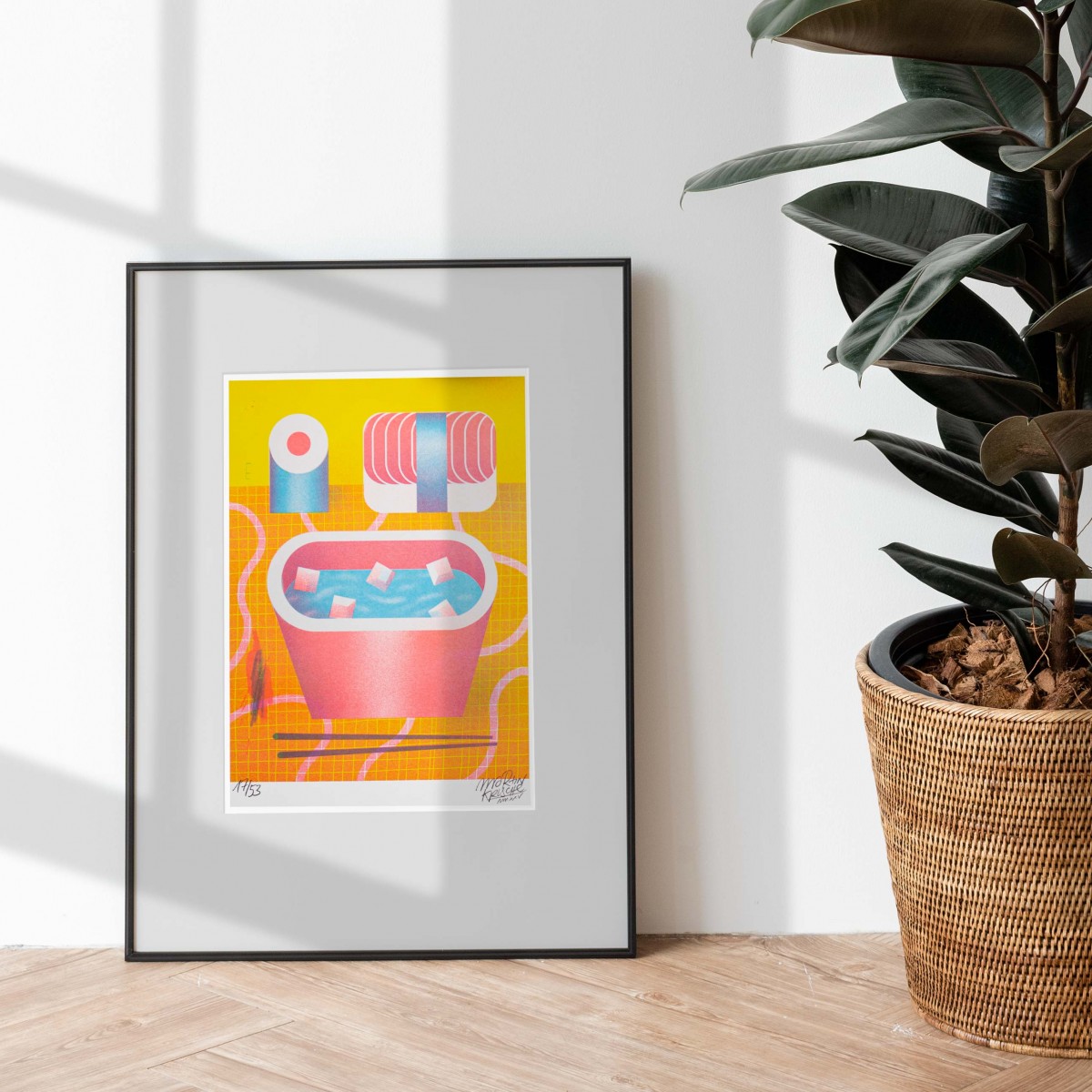 Martin Krusche - Risographie »Miso«, 21x29,7cm