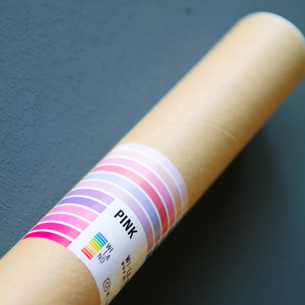 2027 Wandkalender „Pink-Rosé-Violett-Lila“ - Das Original von Wi-La-No | Jahresplaner | Limited Edition | 100% Recyclingpapier | beidseitig bedruckt