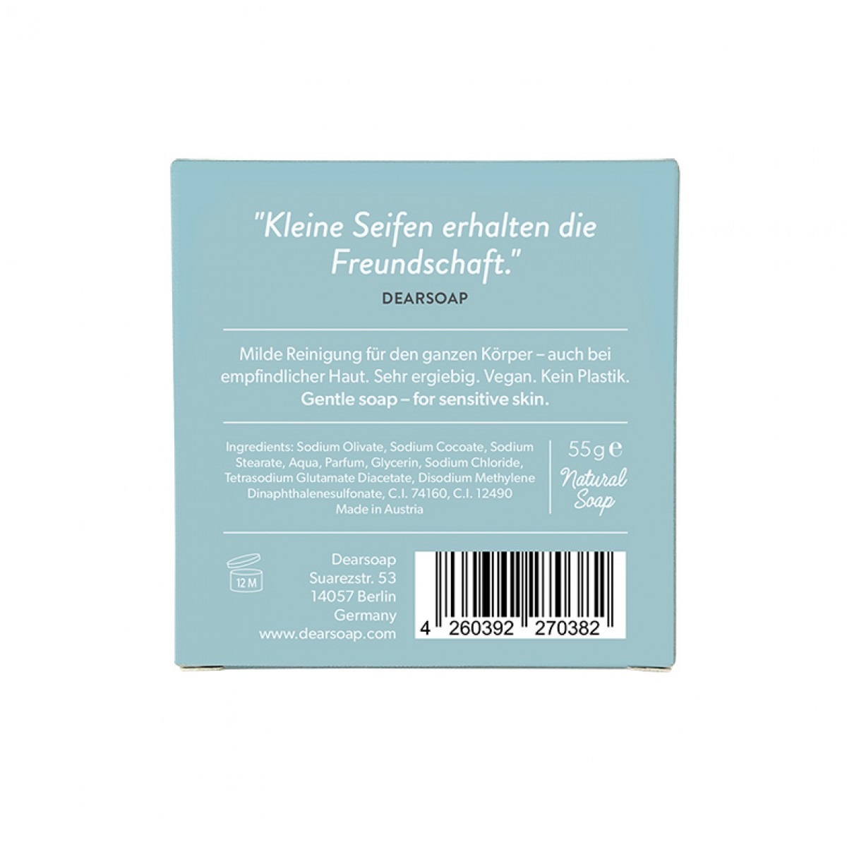 Wash away your troubles - Seife von dearsoap