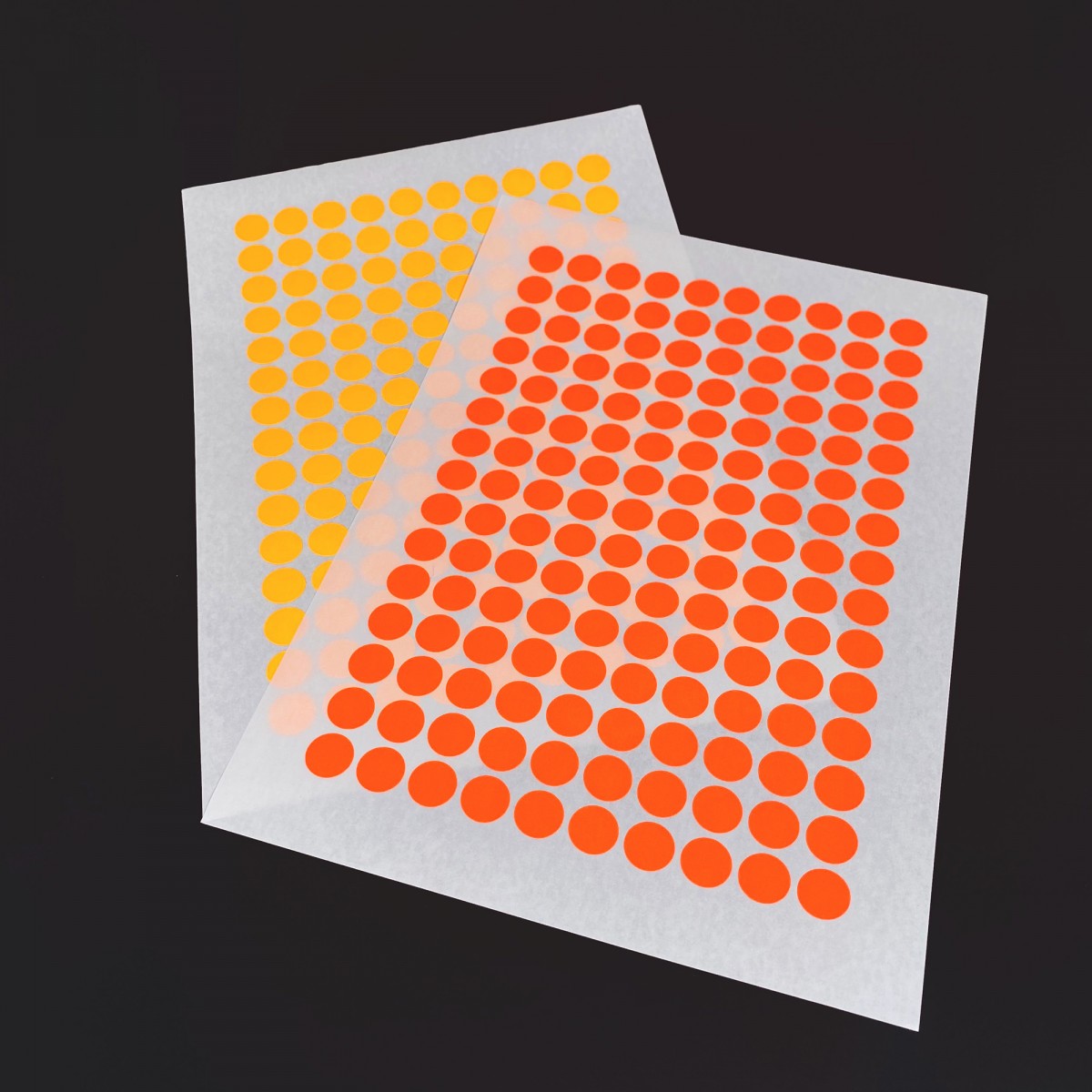 2 ADDITIONAL STICKY DOT COLOURS / For NOW IS BETTER CALENDAR / 4 sheets