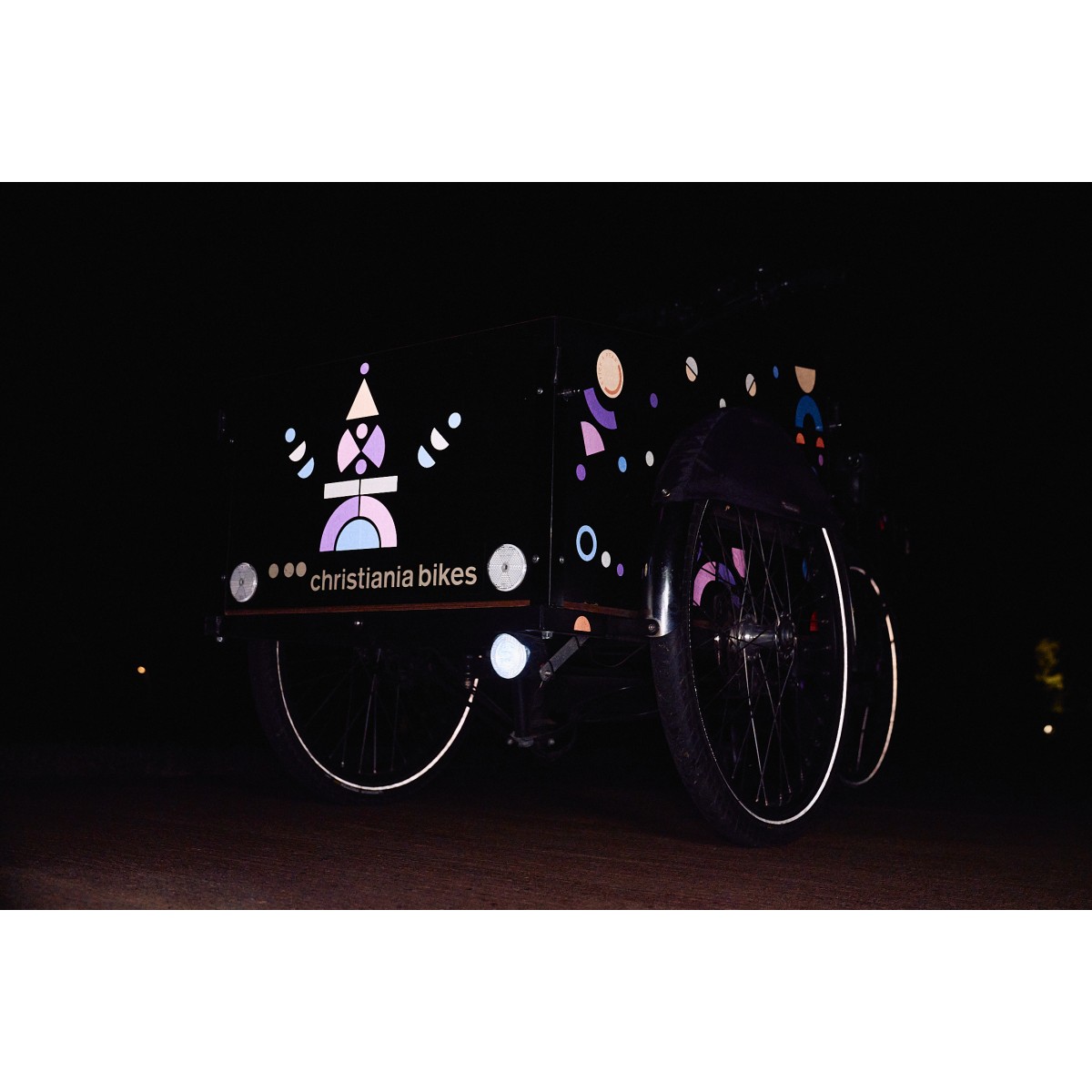 STICK A PEAR Stickerset PLAYGROUND - pastell: Reflektierende Sticker für dein Lastenrad