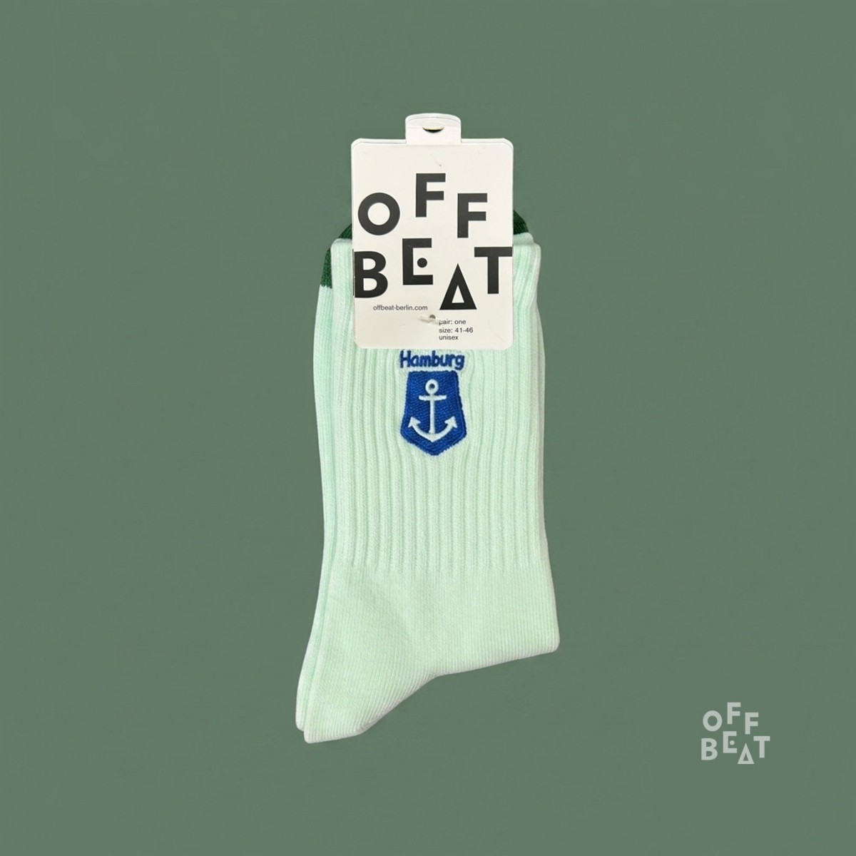 Bestickt Anchor Socken von Offbeat