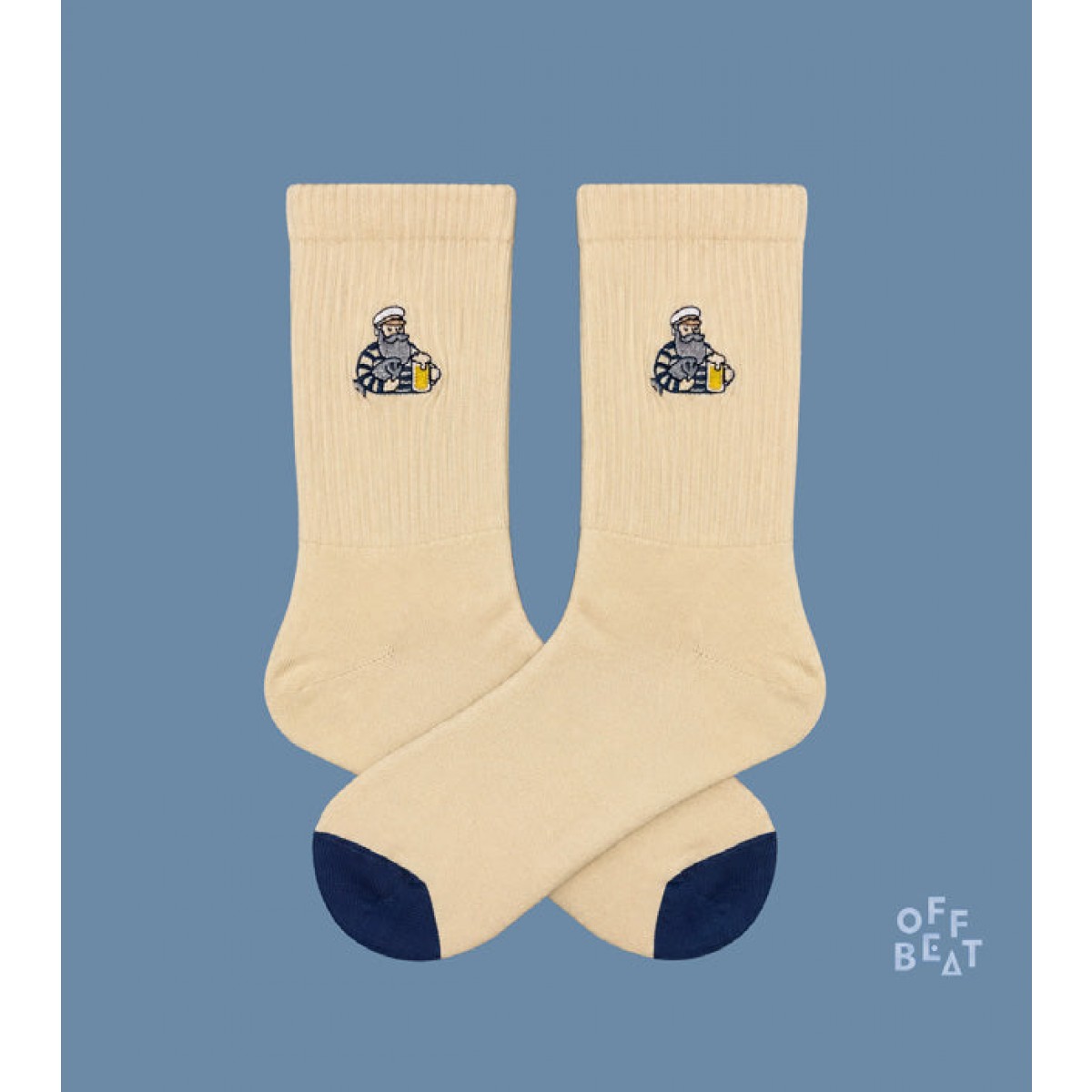 Bestickt Sailor Socken von Offbeat