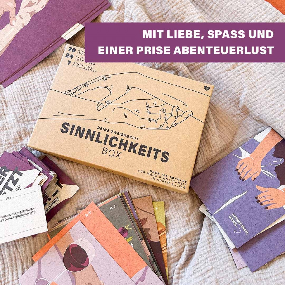 Sinnlichkeits-Box | Deine Zweisamkeit