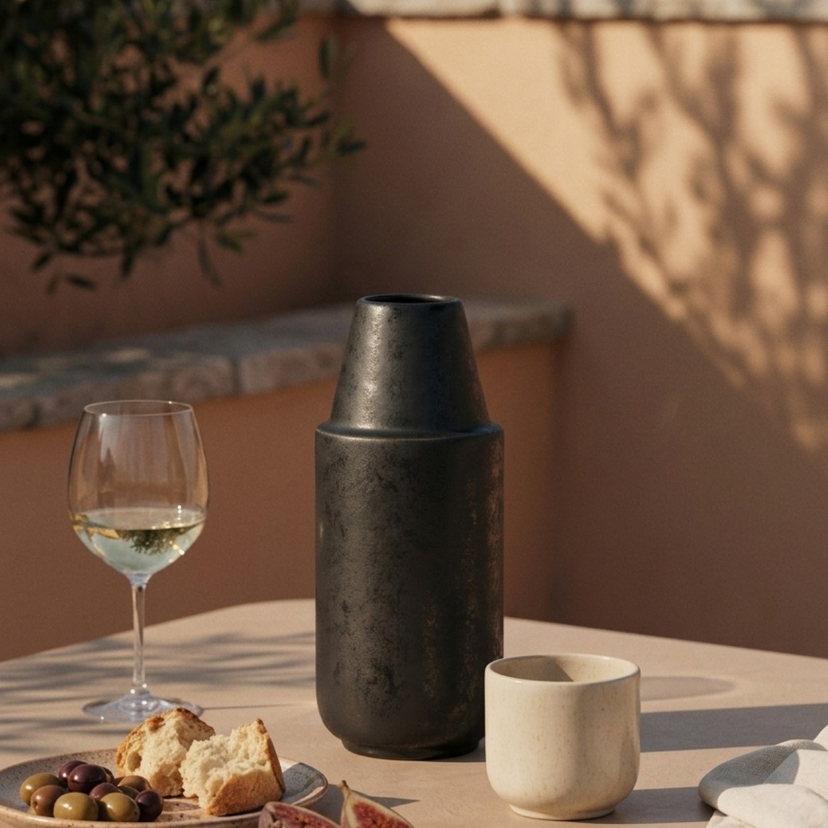 Lys Keramik Karaffe 750 ml – handgemacht in Portugal