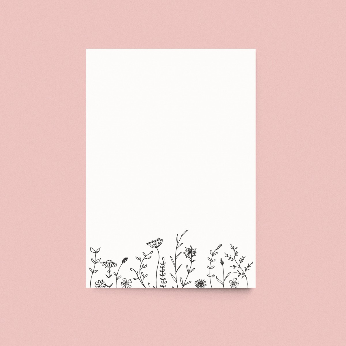 sonst noch was? Postkarte "Blumenwiese"