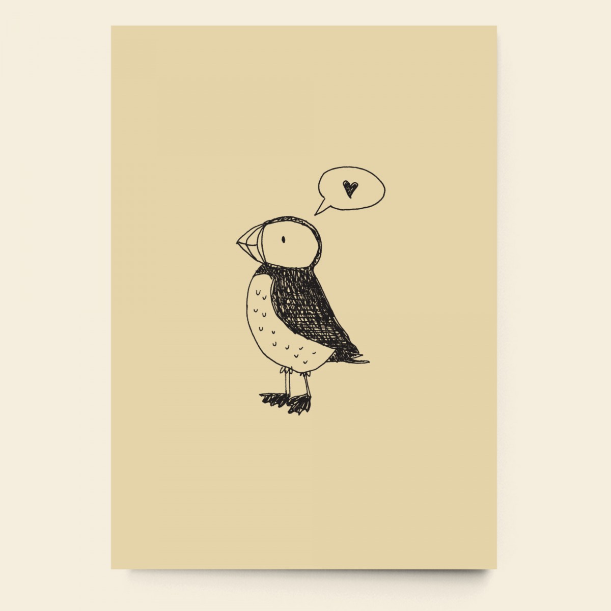 sonst noch was? Postkarte "Taucher-Liebe"