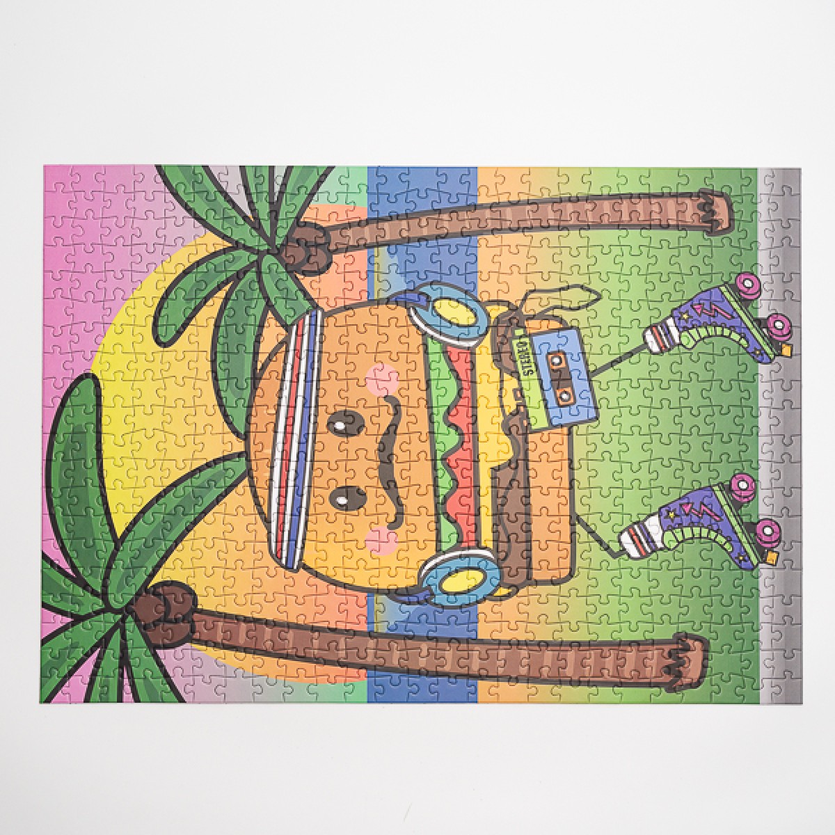 Sunshine Puzzles, Motiv "Sundays", 500 Teile Puzzle