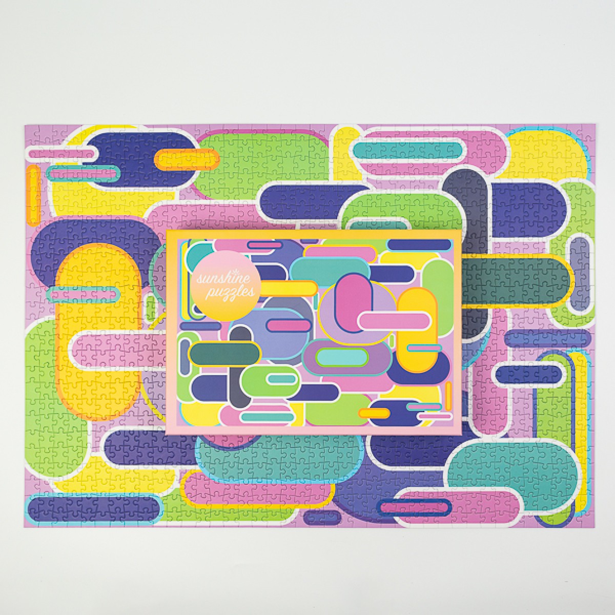 SUNSHINE PUZZLES, MOTIV "BUBBLE POP", 1000 TEILE PUZZLE