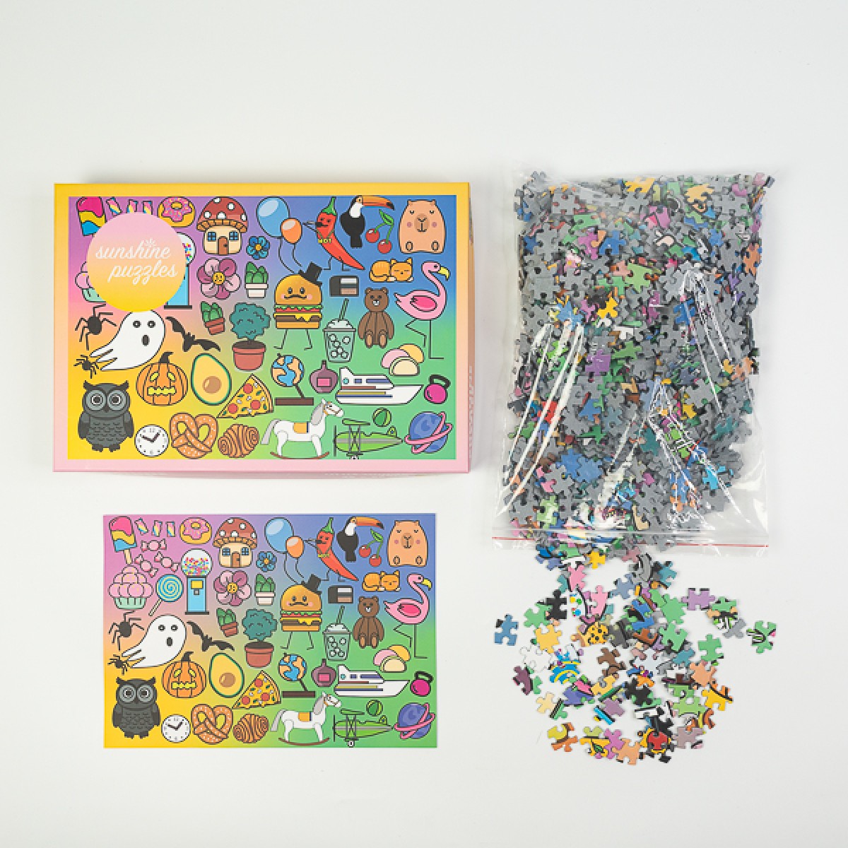 SUNSHINE PUZZLES, MOTIV "LITTLE THINGS", 1000 TEILE