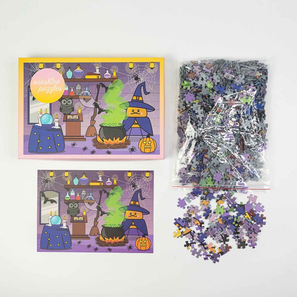 SUNSHINE PUZZLES, MOTIV "MAGIC CHAMBER", 1000 TEILE PUZZLE