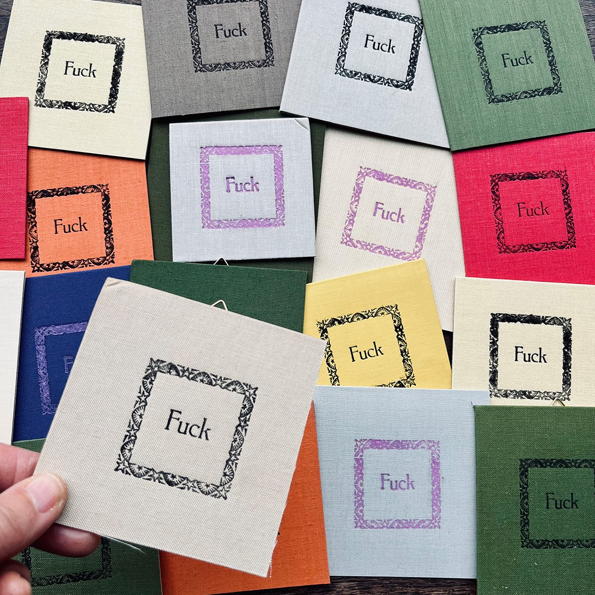 Fuck
Letterpress von papelami