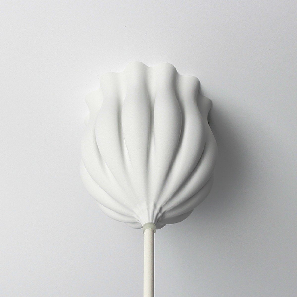 canopie® - Lampenbaldachin – Samenkapsel Gipsweiß